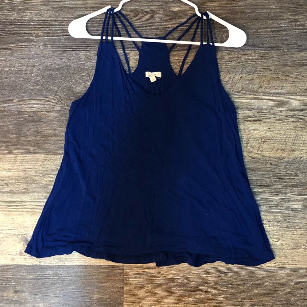NAVY TANK TOP